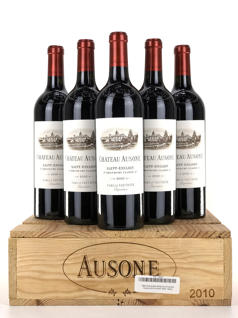 2010 Chateau Ausone, Saint-Emilion, Case of 6 btls
