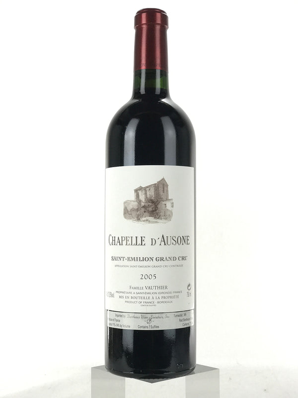 2005 Chapelle d'Ausone, Saint-Emilion Grand Cru, Bottle (750ml)