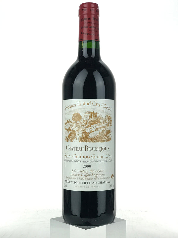 2000 Duffau-Lagarrosse Chateau Beausejour, Saint-Emilion Grand Cru, Bottle (750ml)