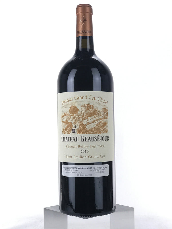 2010 Duffau-Lagarrosse Chateau Beausejour, Saint-Emilion Grand Cru, Magnum (1.5L)