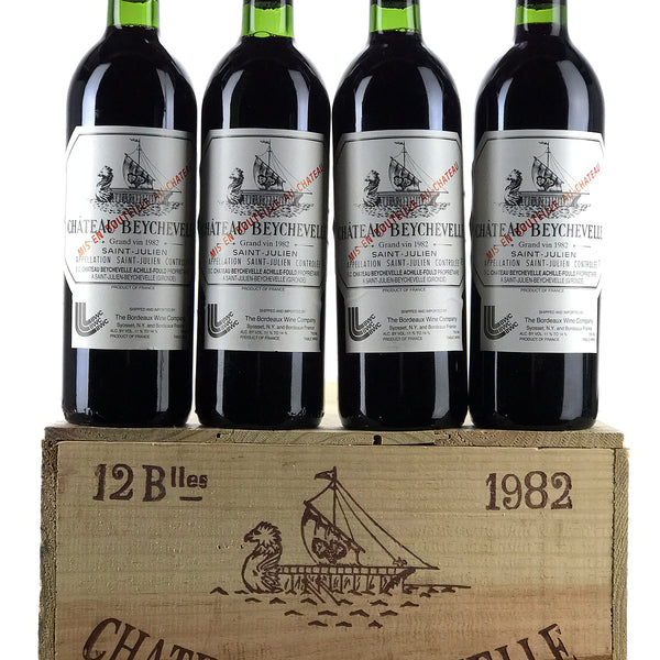 Chateau Beychevelle 1982 赤ワイン 1982 Chateau Beychevelle, Saint-Julien, Case of 12 btls