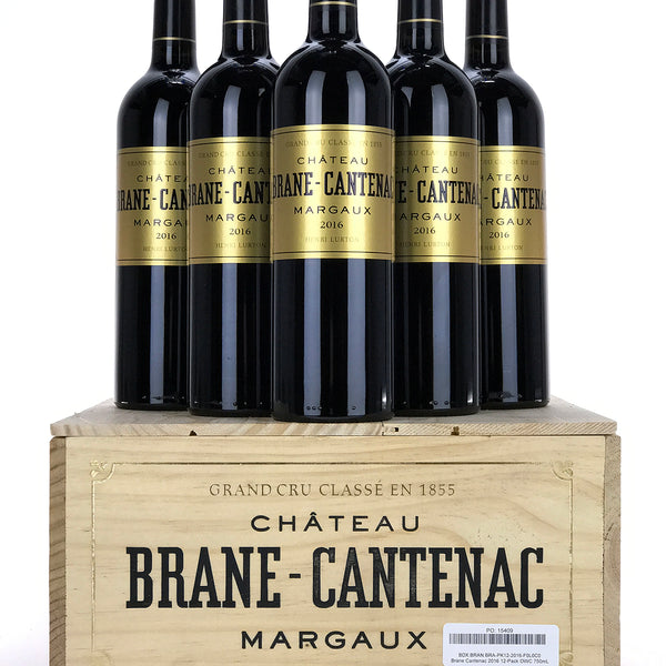 2016 Chateau Brane-Cantenac, Margaux, Case of 12 btls
