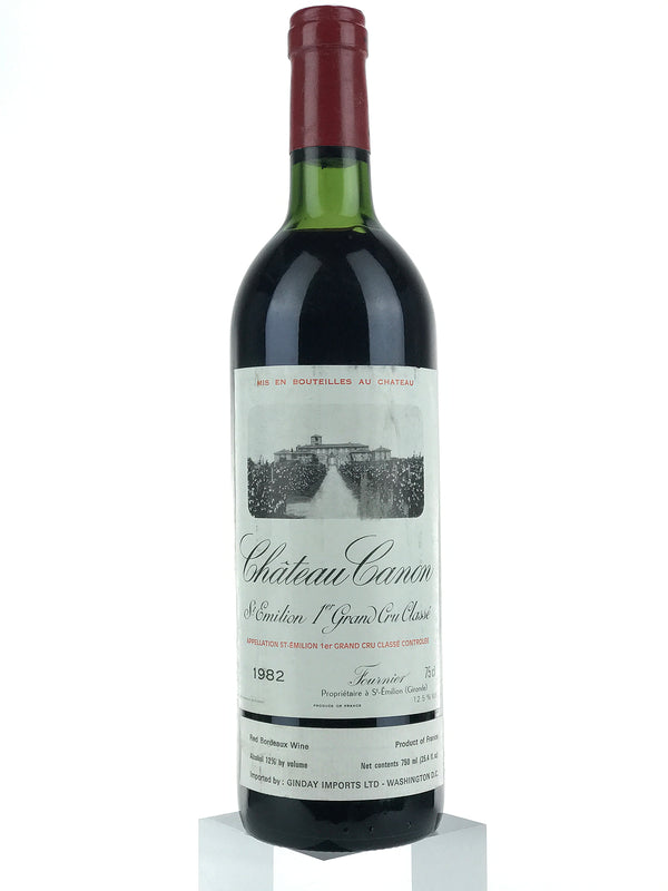 1982 Chateau Canon, Saint-Emilion Grand Cru, Bottle (750ml) [High Shoulder]