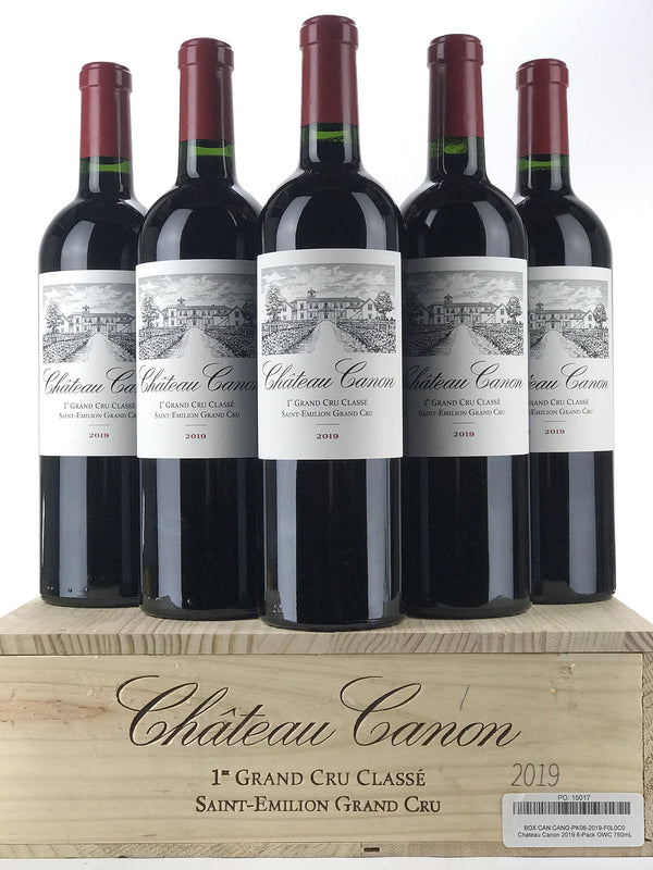 2019 Chateau Canon, Saint-Emilion Grand Cru, Case of 6 Btls