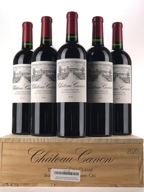 2020 Chateau Canon, Saint-Emilion Grand Cru, Case of 6 Btls