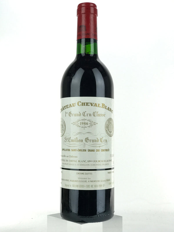 1986 Chateau Cheval Blanc, Saint-Emilion, Bottle (750ml)