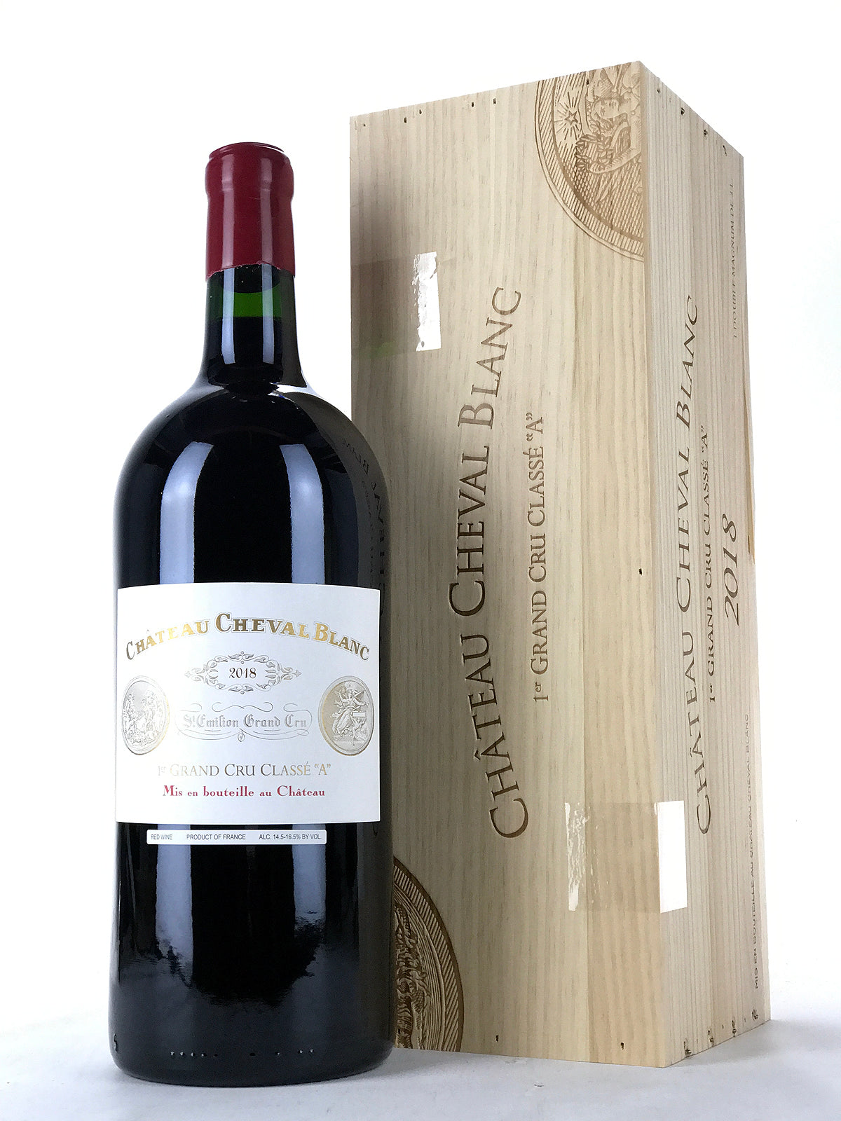 Chateau Blanc 様 2018 Chateau Cheval Blanc, Saint-Emilion, D-Magnum (3L) OWC