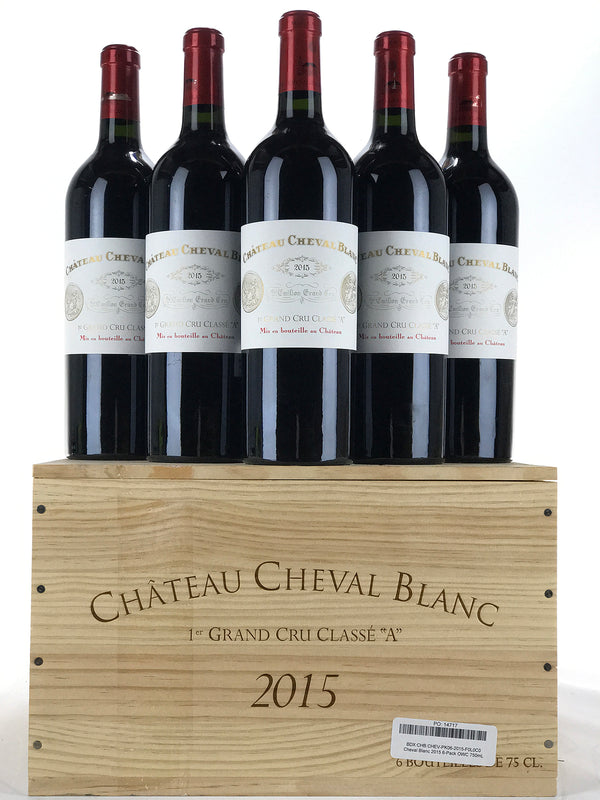 2015 Chateau Cheval Blanc, Saint-Emilion, Case of 6 btls