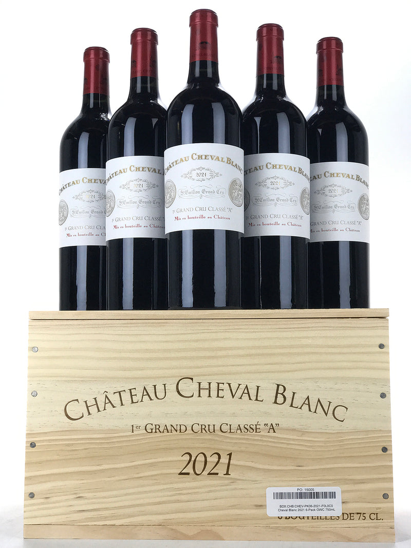 2021 Chateau Cheval Blanc, Saint-Emilion, Case of 6 btls