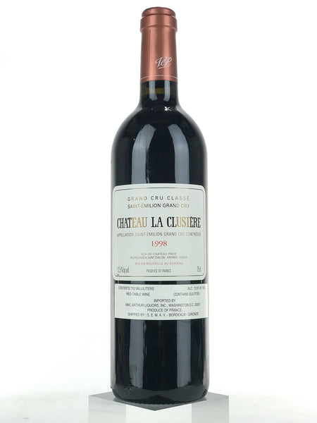 その他 Chateau La Clusiere2001 BDXCLUCLUS-0750-1998-
