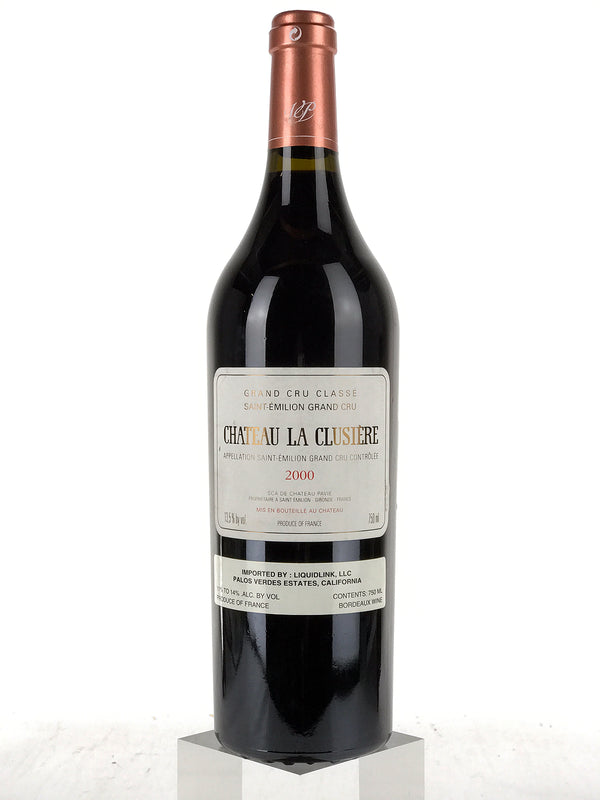 2000 Chateau La Clusiere, Saint-Emilion Grand Cru, Bottle (750ml)