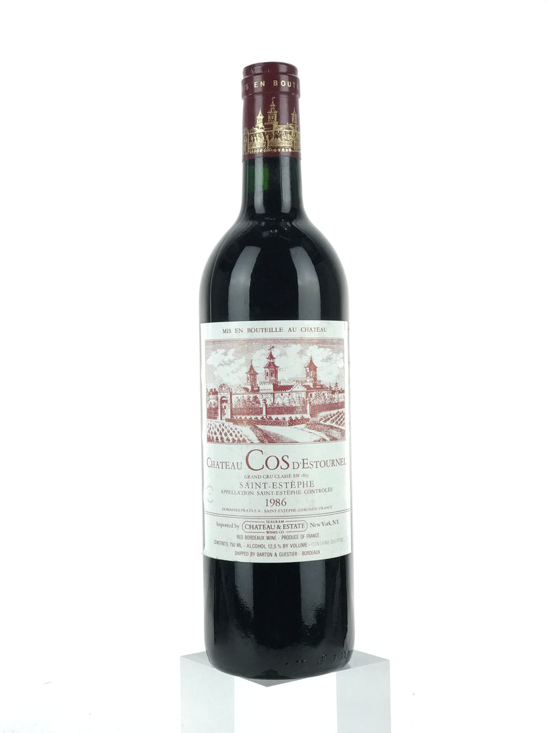 1986 Chateau Cos d'Estournel, Saint-Estephe, Bottle (750ml)