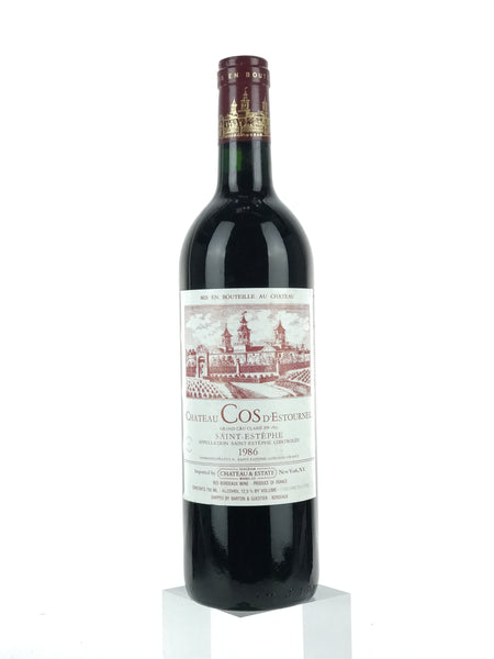 コスデストゥルネル 1986 1986 Chateau Cos d'Estournel, Saint-Estephe, Bottle (750ml)