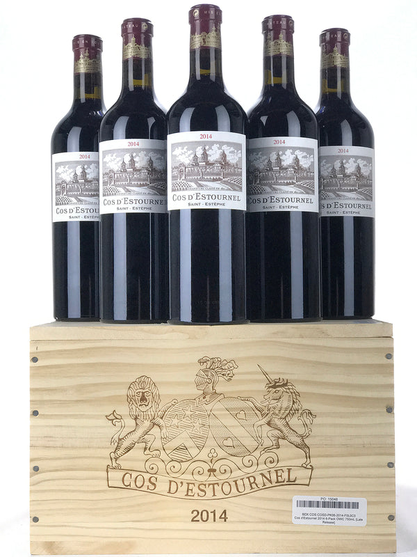 2014 Chateau Cos d'Estournel, Saint-Estephe, Case of 6 btls, [Late Release]