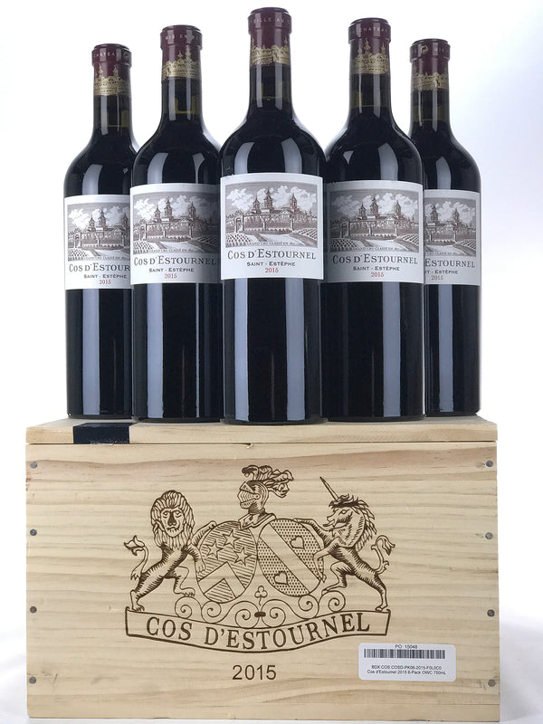 2015 Chateau Cos d'Estournel, Saint-Estephe, Case of 6 btls