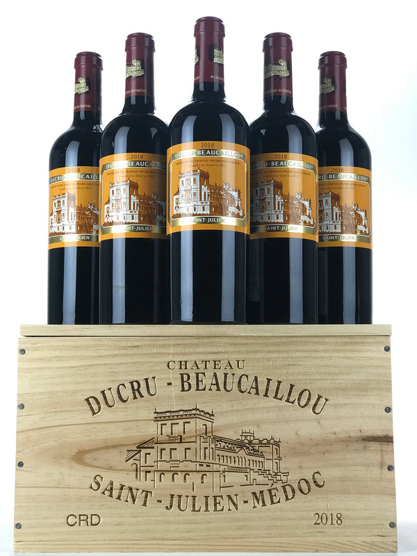 2018 Chateau Ducru-Beaucaillou, Saint-Julien, Case of 6 btls