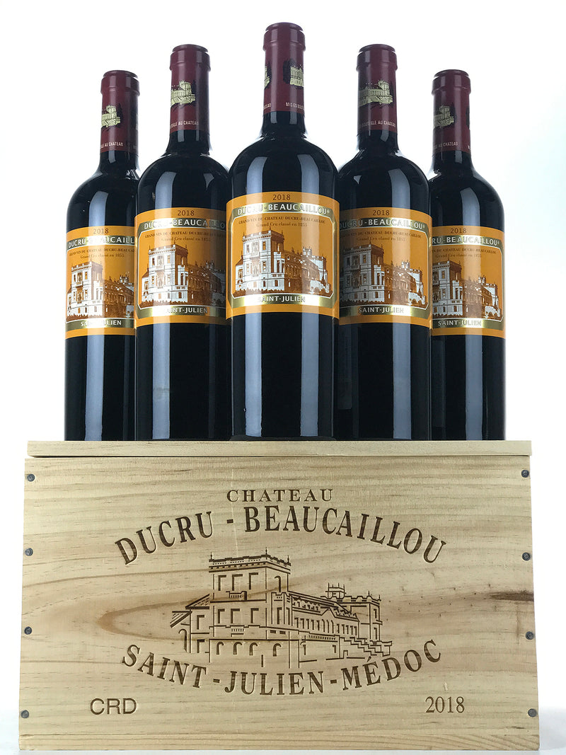 2018 Chateau Ducru-Beaucaillou, Saint-Julien, Case of 6 btls