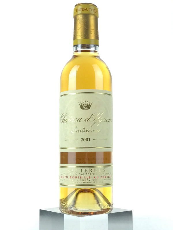 2001 Chateau d'Yquem, Sauternes, Half Bottle (375ml)