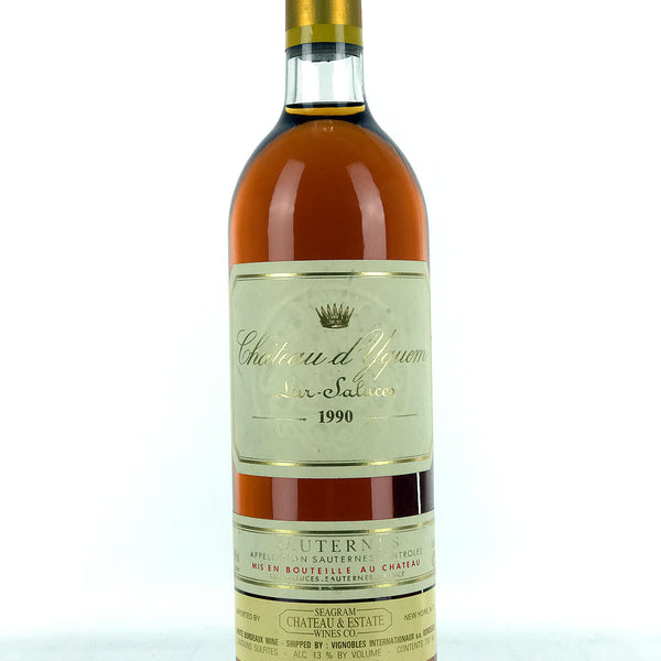 1990 Chateau d'Yquem, Sauternes, Bottle (750ml)