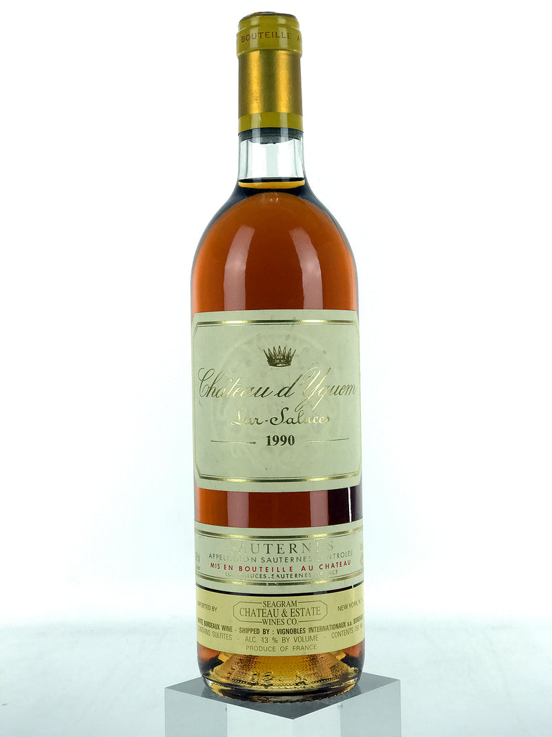 ワイン Chateau d'Yquem 1990 750ml 1990 Chateau d'Yquem, Sauternes, Bottle (750ml)