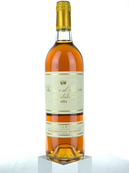 1993 Chateau d'Yquem, Sauternes, Bottle (750ml)