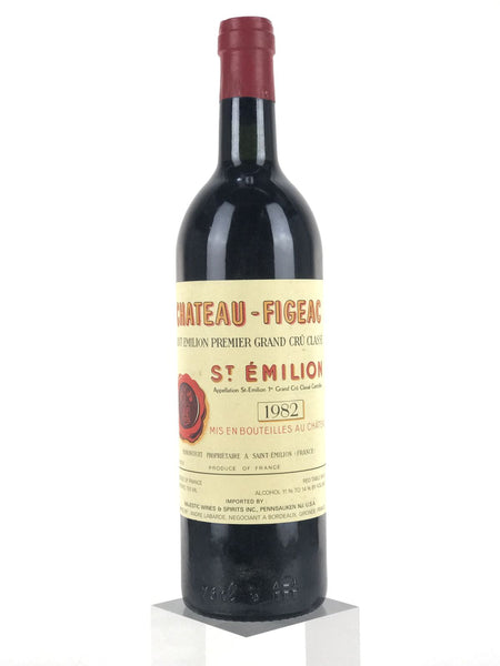 Château Figeac 1982年 赤ワイン 1982 Chateau Figeac, Saint-Emilion Grand Cru, Bottle (750ml)