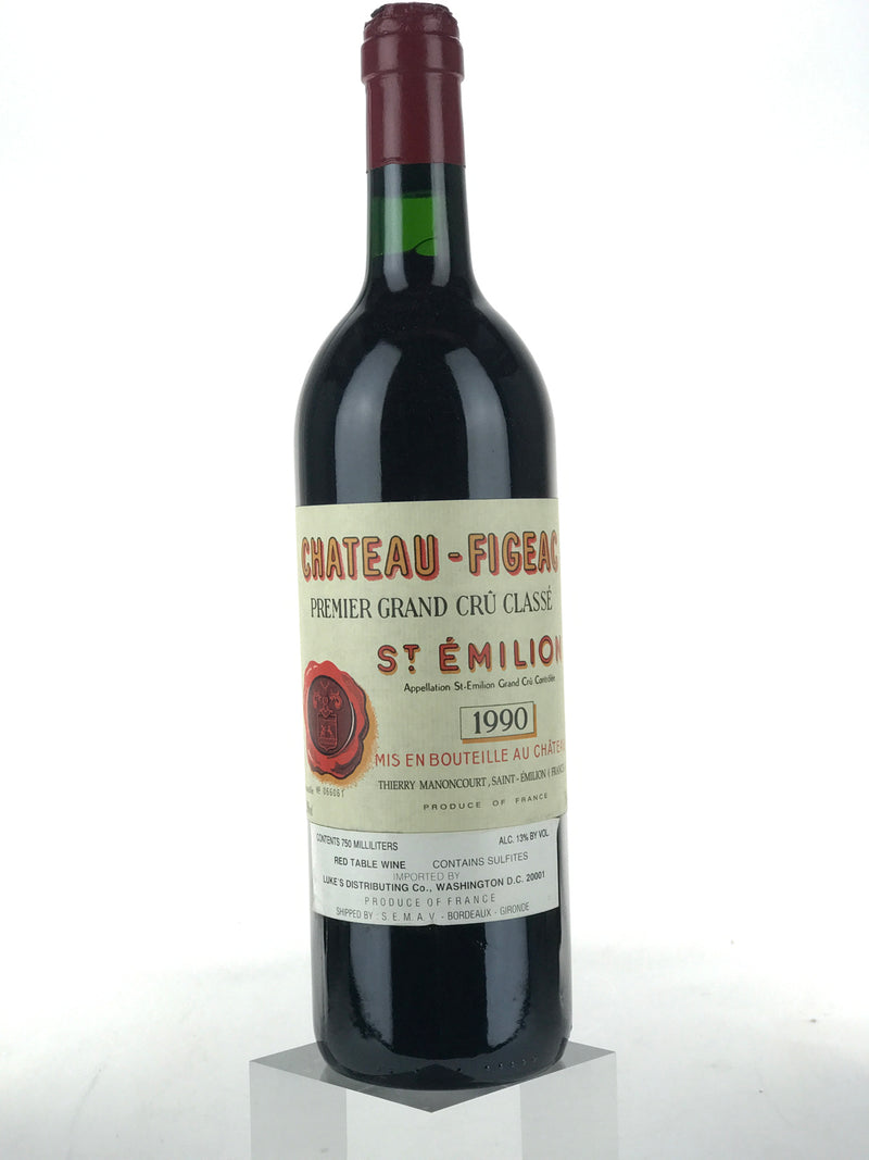 1990 Chateau Figeac, Saint-Emilion Grand Cru, Bottle (750ml)