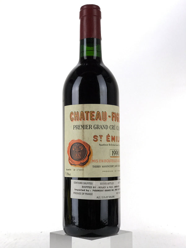 1990 Chateau Figeac, Saint-Emilion Grand Cru [Bin Soiled Label], Bottle (750ml)