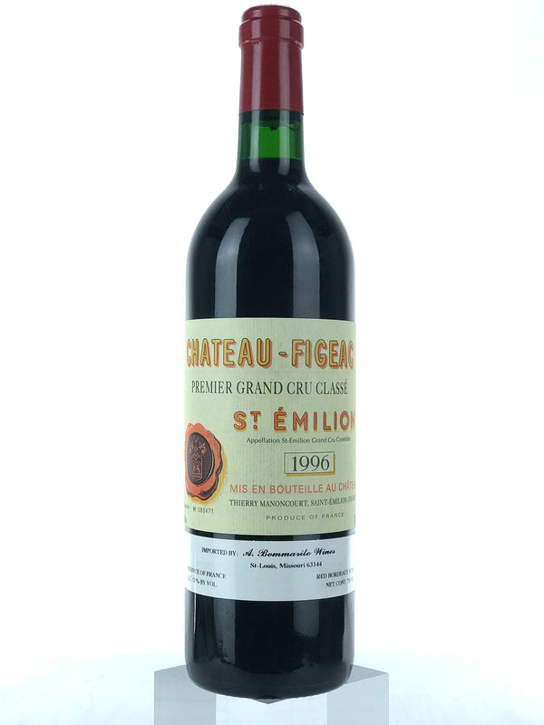 1996 Chateau Figeac, Saint-Emilion Grand Cru, Bottle (750ml)