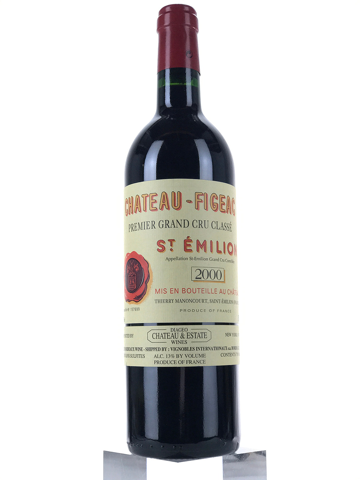 2000 Chateau Figeac, Saint-Emilion Grand Cru, Bottle (750ml)