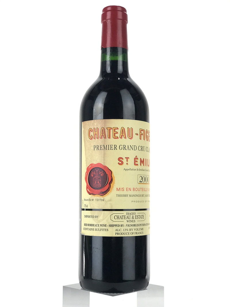 2000 Chateau Figeac, Saint-Emilion Grand Cru, Bottle (750ml) [Bin Soil