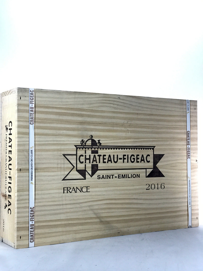 2016 Chateau Figeac, Saint-Emilion Grand Cru, Case of 6 btls