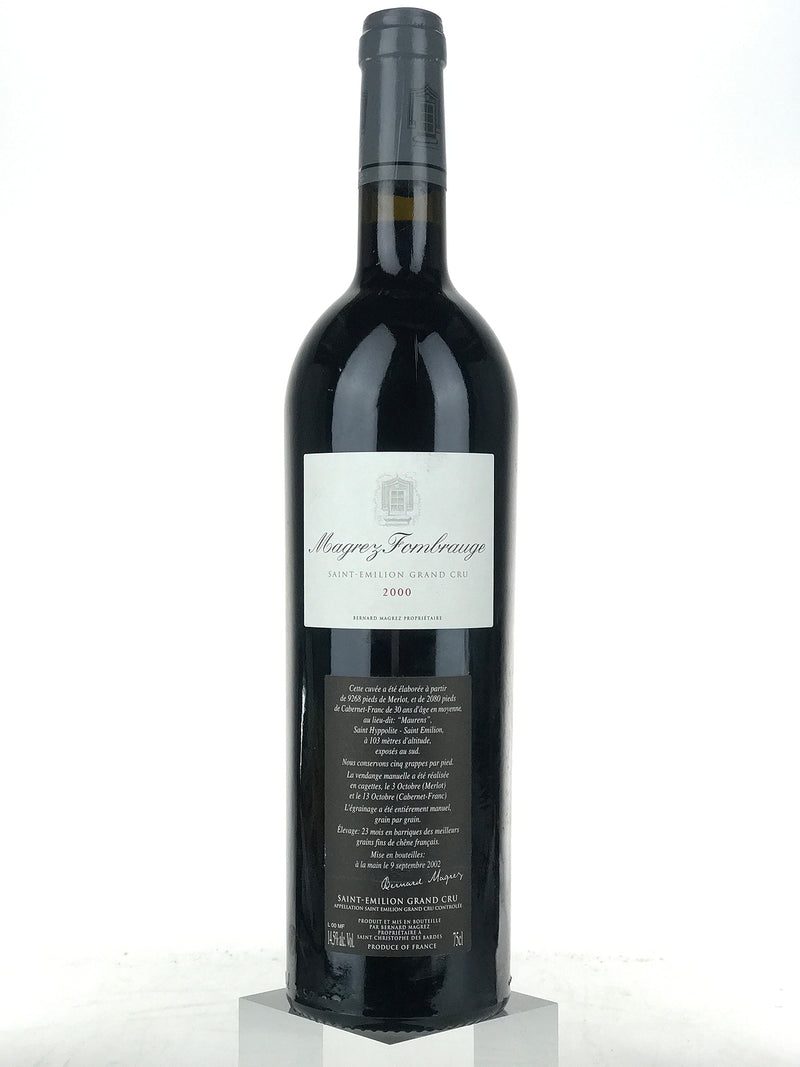 2000 Chateau Magrez Fombrauge, Saint-Emilion, Bottle (750ml)