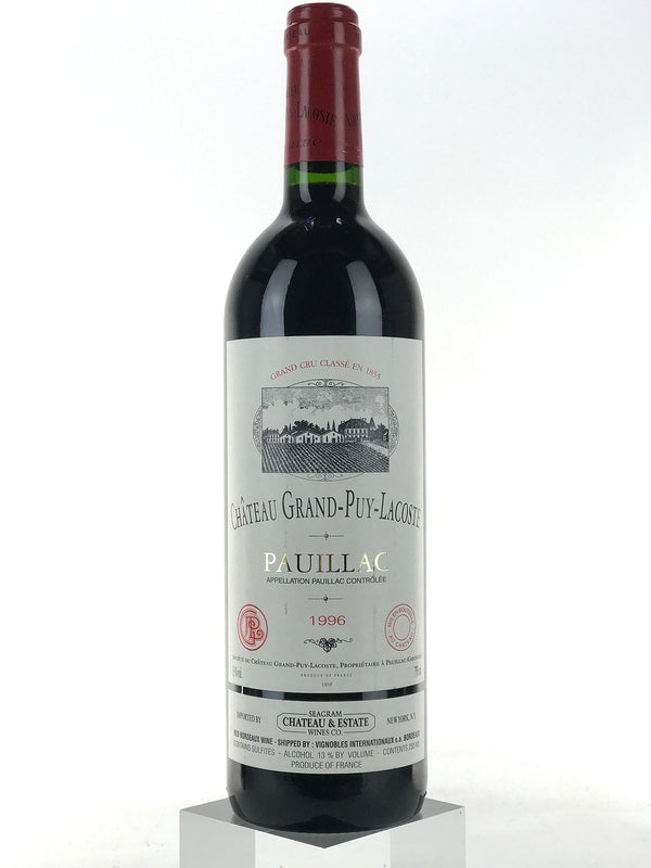 1996 Chateau Grand-Puy-Lacoste, Pauillac, Bottle (750ml)