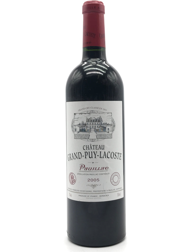 2005 Chateau Grand-Puy-Lacoste, Pauillac, Bottle (750ml)