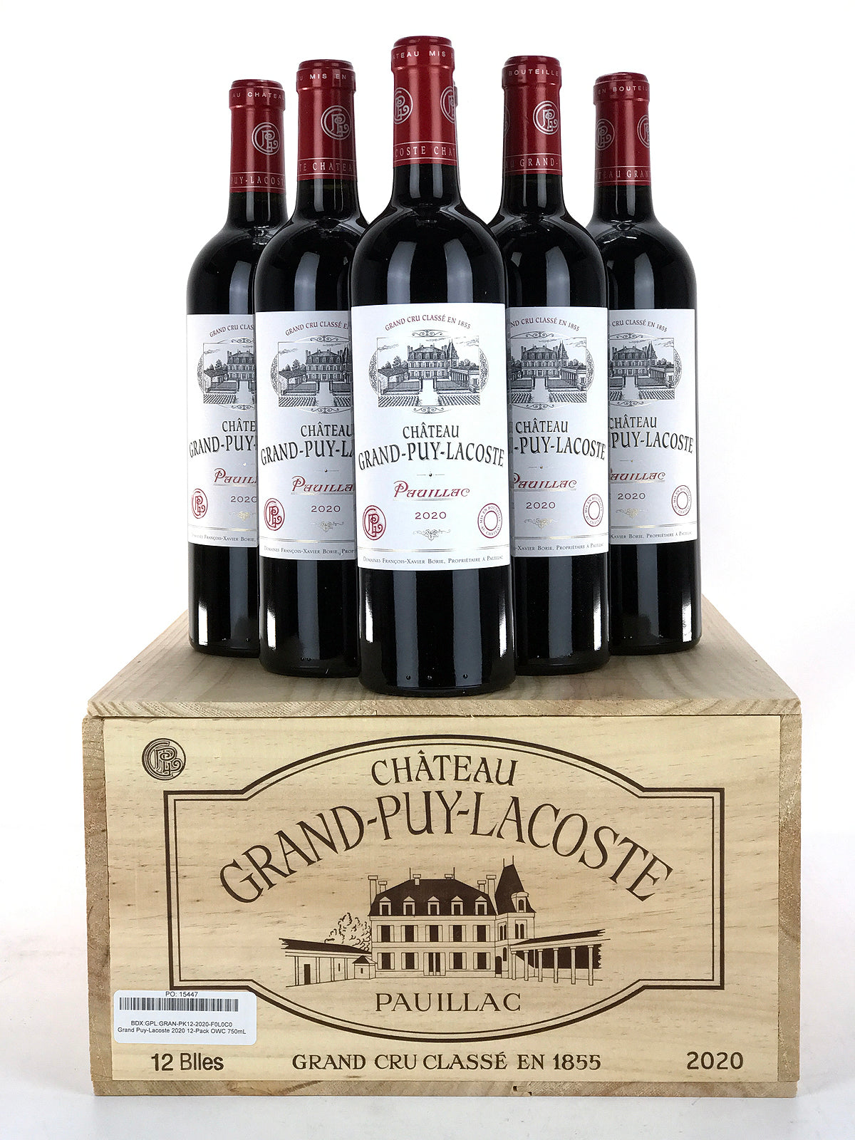☆CHATEAU GRAND PUY LACOSTE（シャトーグランピュイラコスト） 1985