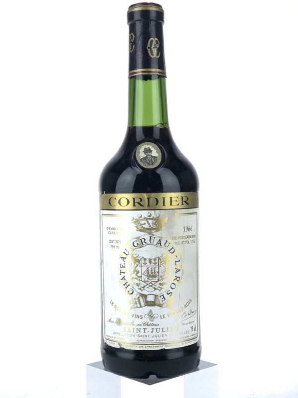 1966 Chateau Gruaud-Larose, Saint-Julien, Bottle (750ml)