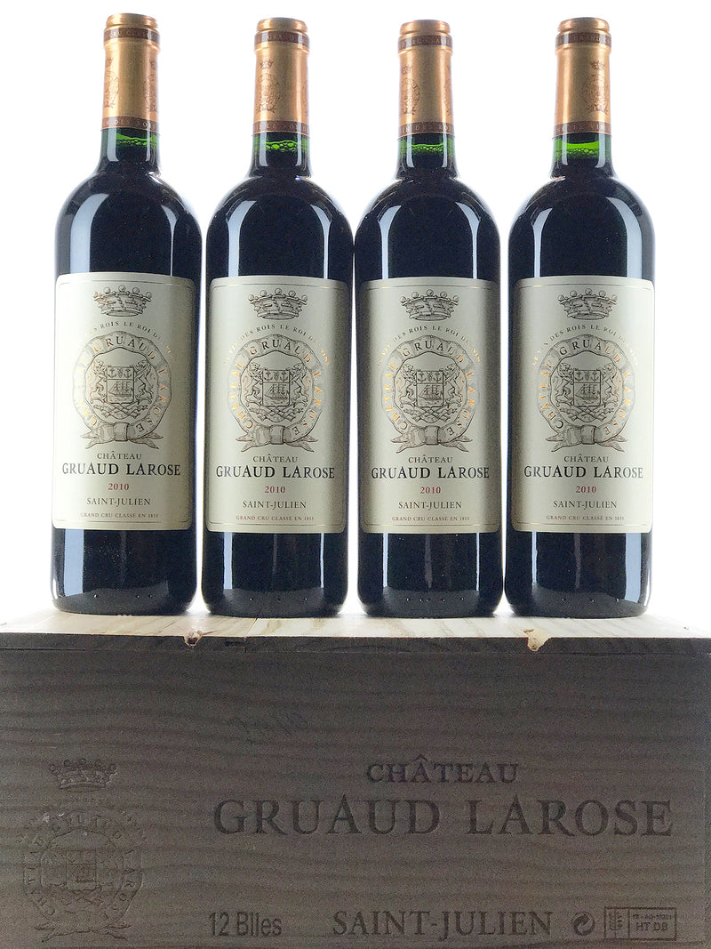 2010 Chateau Gruaud-Larose, Saint-Julien, Case of 12 btls