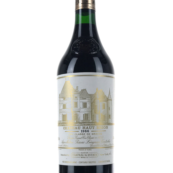 1986 Chateau Haut-Brion, Pessac-Leognan, Bottle (750ml)
