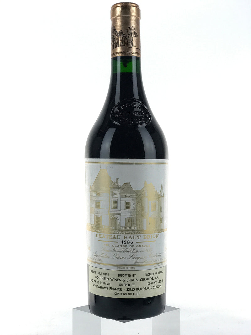 1986 Chateau Haut-Brion, Pessac-Leognan, Bottle (750ml)