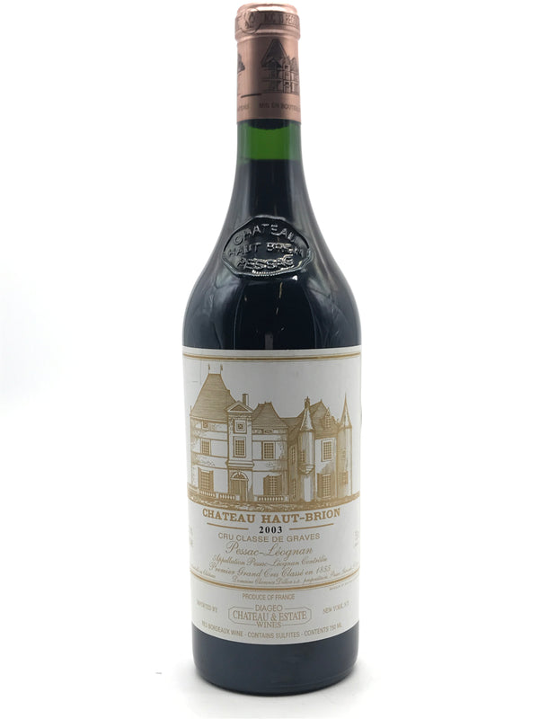 2003 Chateau Haut-Brion, Pessac-Leognan, Bottle (750ml)