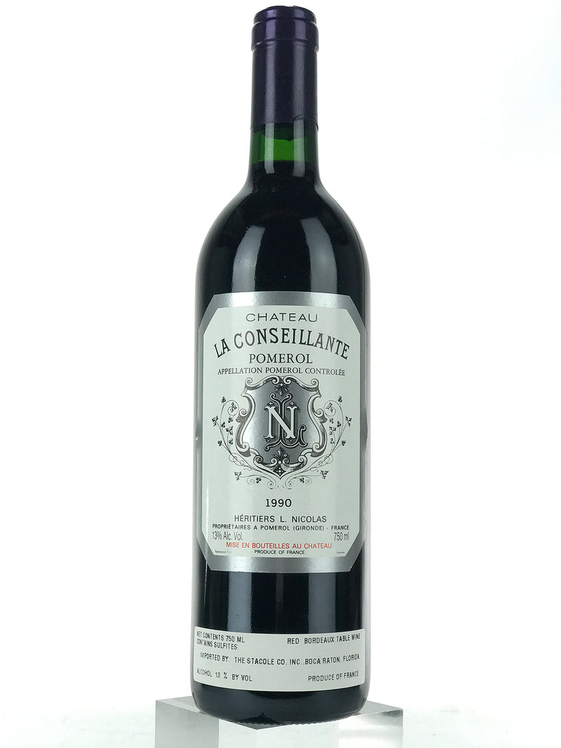 1990 Chateau La Conseillante, Pomerol, Bottle (750ml)