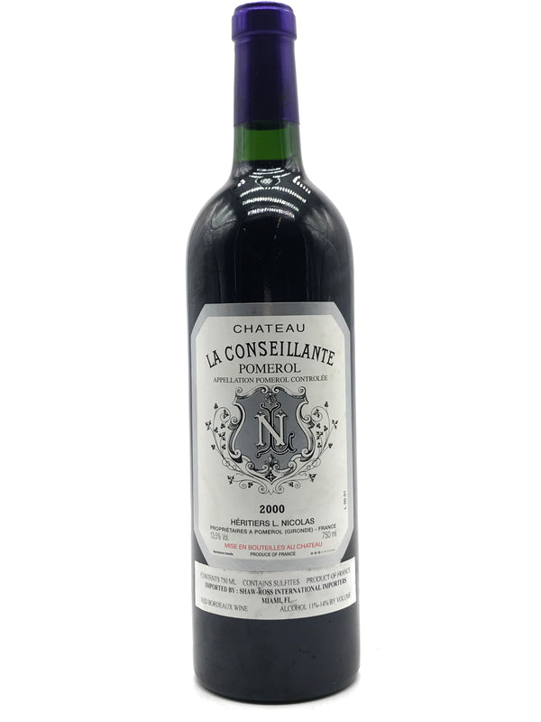 2000 Chateau La Conseillante, Pomerol, Bottle (750ml)