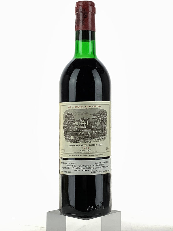 1978 Chateau Lafite Rothschild, Pauillac, Bottle (750ml) [Top Shoulder]