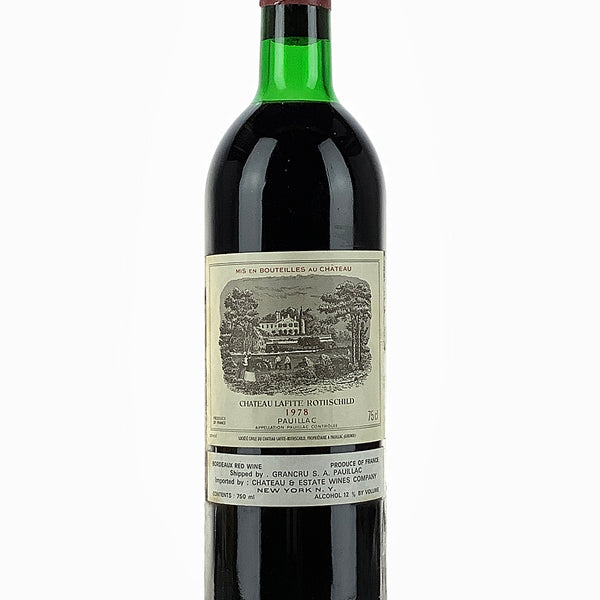 1978 Chateau Lafite Rothschild, Pauillac, Bottle (750ml) [Top Shoulder