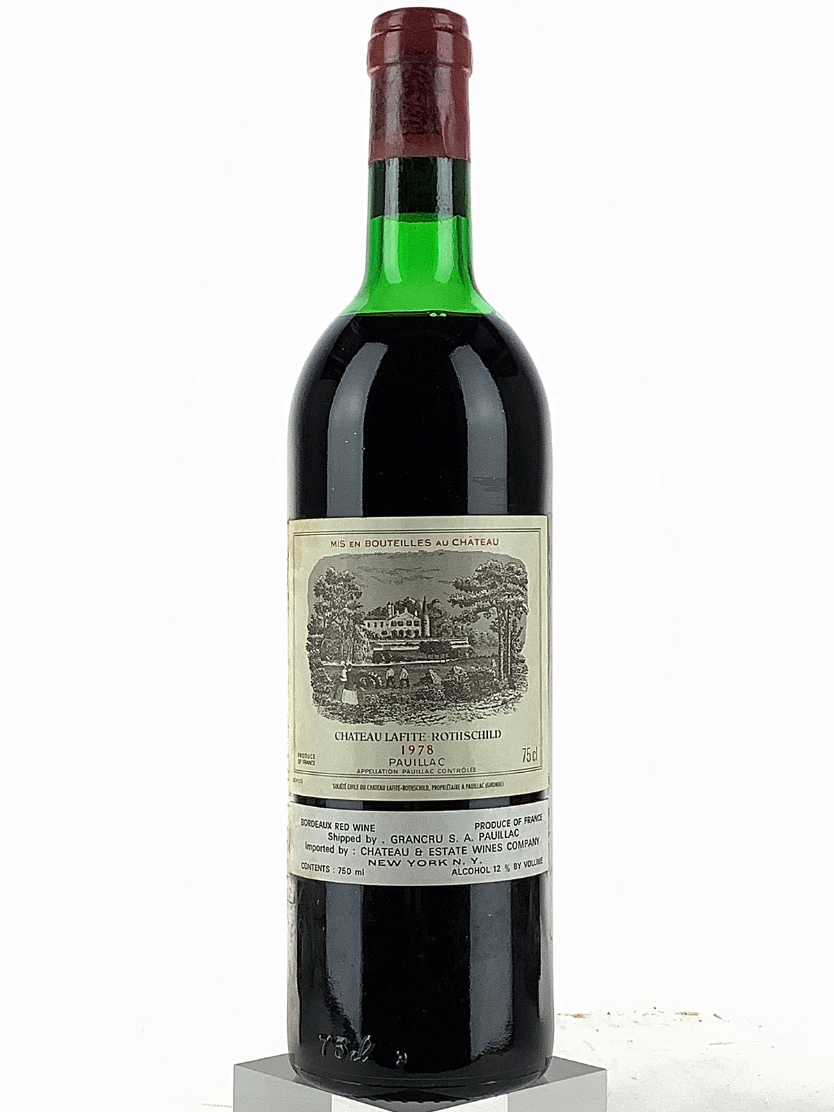 ワイン 1978 Chateau Lafite Rothschild 1978 Chateau Lafite Rothschild, Pauillac, Bottle (750ml) [High Shoulde