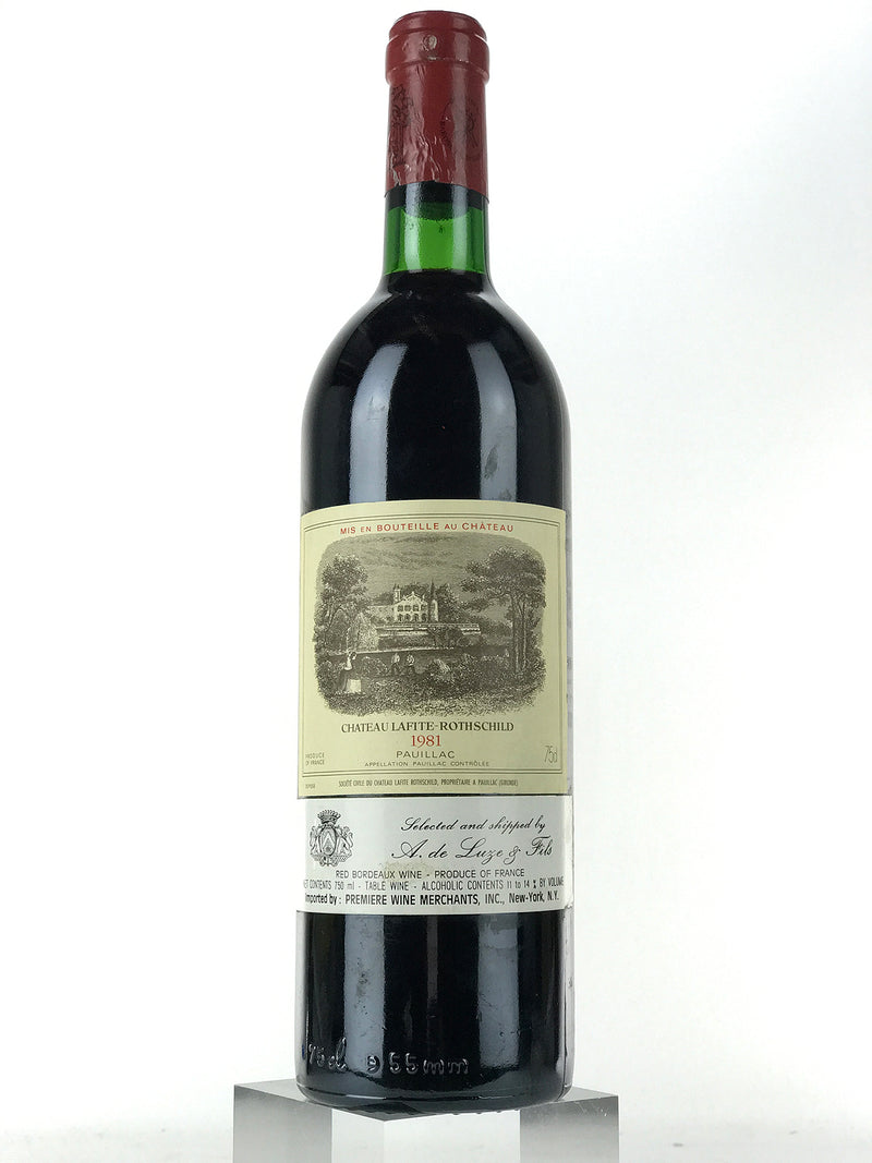 1981 Chateau Lafite Rothschild, Pauillac, Bottle (750ml) [Slightly Corroded Capsule]