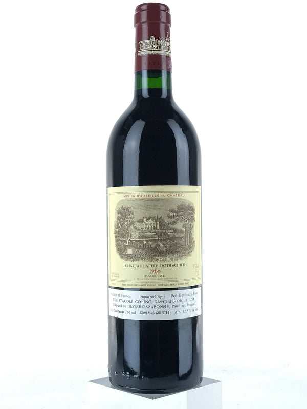 1986 Chateau Lafite Rothschild, Pauillac, Bottle (750ml)