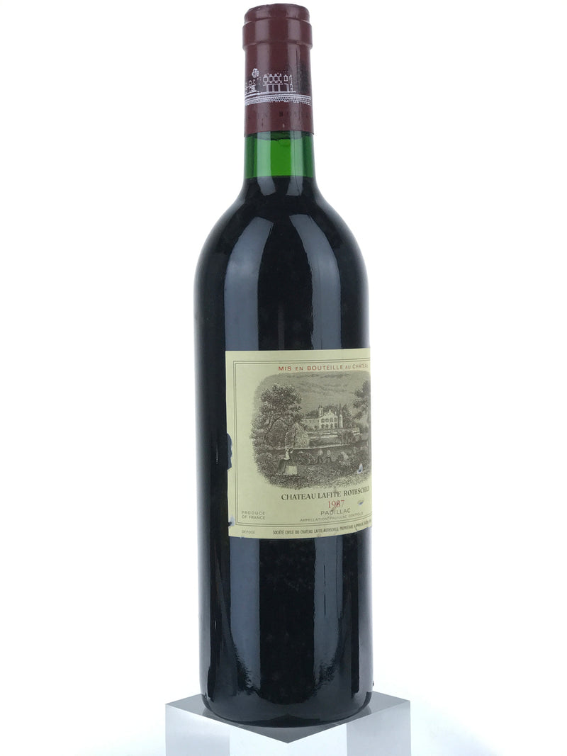 1987 Chateau Lafite Rothschild, Pauillac, Bottle (750ml) [Nicked Label]