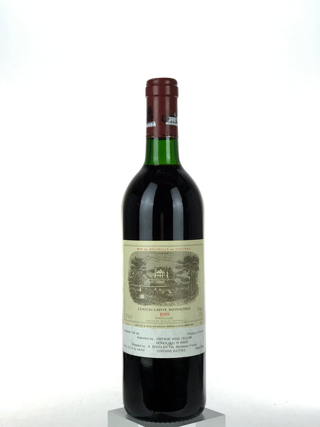 1989 Chateau Lafite Rothschild, Pauillac, Bottle (750ml)